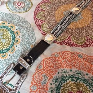 Women’s Black Western Belt